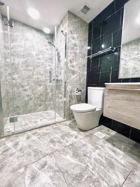 The Santorini, Tampines Street 86, 1 Bedroom, 463 sqft, Condominium For Rent, by Bernice Ho, 60063609 - Bathroom - PropertyGuru.com.sg