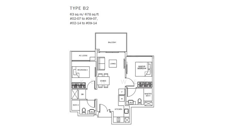 The Glades, 4 Bedok Rise, 2 Bedrooms, 678 sqft, Condominium For Rent, by Ken Wee, 60064427 - PropertyGuru.com.sg