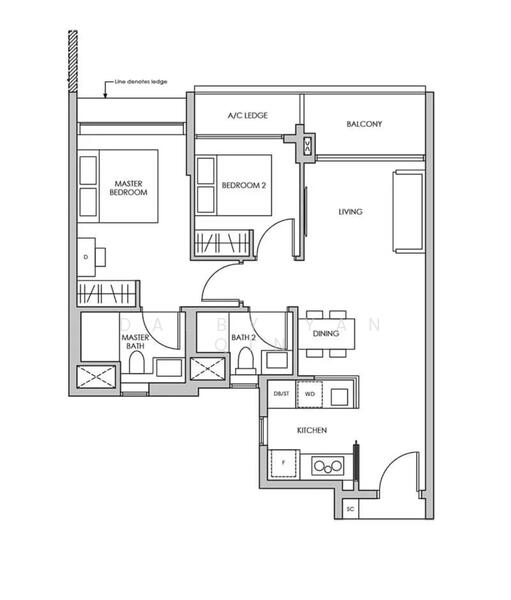 Pasir Ris 8, 16 Pasir Ris Drive 8, 2 Bedrooms, 775 sqft, Condominium For Rent, by Dabby Yan Qin, 60064660 - PropertyGuru.com.sg