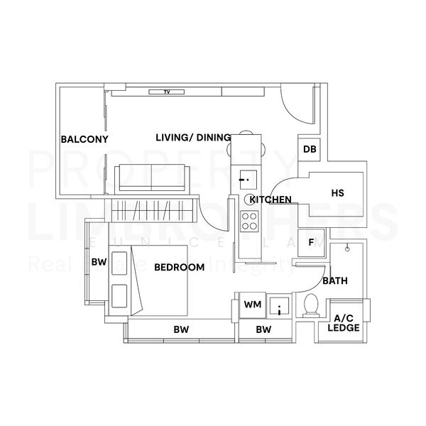 The Maylea, 242E Pasir Panjang Road, 1 Bedroom, 527 sqft, Condominium For Rent, by Eunice Lam, 60066252 - PropertyGuru.com.sg