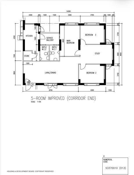 913 Hougang Street 91, 913 Hougang Street 91, Hougang / Punggol / Sengkang, 3 Bedrooms, 1,302 sqft, HDB Flat For Sale, by Selena Yap, 60066321 - PropertyGuru.com.sg