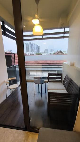 The Urbanite, 29 Hertford Road, Farrer Park / Serangoon Rd, 1 Bedroom, 484 sqft, Condominium For Rent, by Hans Chee, 60066425 - Balcony - PropertyGuru.com.sg