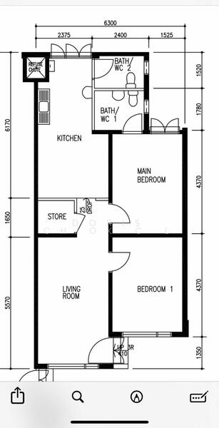161 Woodlands Street 13, 161 Woodlands Street 13, Room Rental, 170 sqft, HDB Flat For Rent, by Doris Chiok C L, 60066631 - PropertyGuru.com.sg
