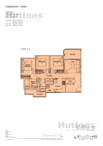 Hundred Palms Residences, 268 Yio Chu Kang Road, 3 Bedrooms, 915 sqft, Executive Condominium For Rent, by Lucas Leow, 60067929 - PropertyGuru.com.sg