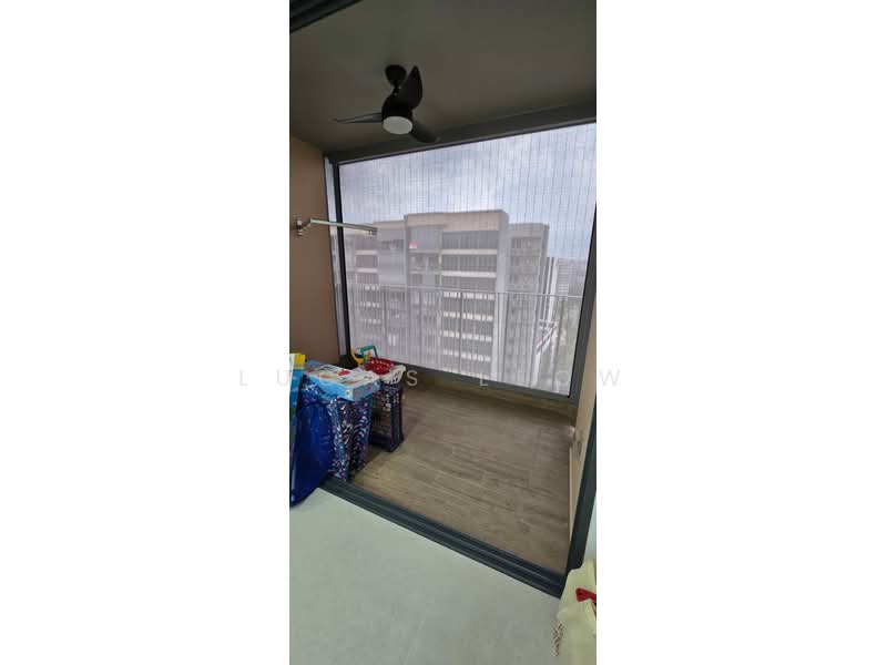 Hundred Palms Residences, 268 Yio Chu Kang Road, 3 Bedrooms, 915 sqft, Executive Condominium For Rent, by Lucas Leow, 60067929 - Balcony - PropertyGuru.com.sg