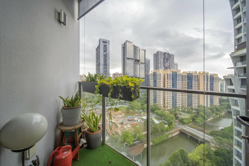 Master bedroom balcony