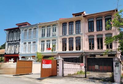 For Sale - COLLECTORS SERIES PERANAKAN HOUSE @ KILLINEY ROAD 翡翠山式娘儿排楼