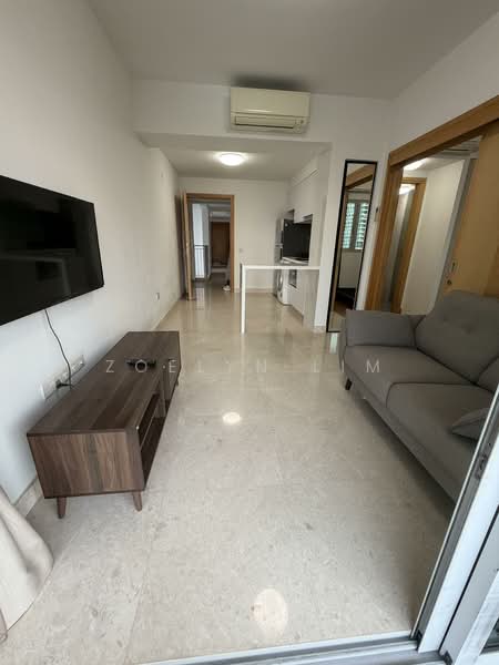 Eight Riversuites, 2 Whampoa East, 1 Bedroom, 441 sqft, Condominium For Rent, by Zoelyn Lim, 60068757 - Living Room - PropertyGuru.com.sg