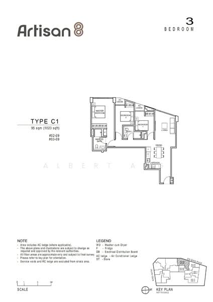 Artisan 8, 8 Sin Ming Road, 3 Bedrooms, 1,023 sqft, Apartment For Sale, by Albert Ang, 60069345 - PropertyGuru.com.sg