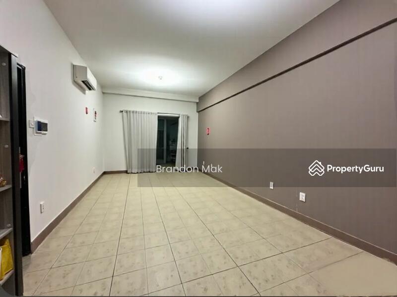 Living room in bare view