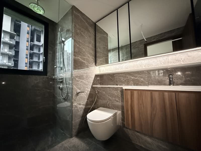 Lentor Modern, 7 Lentor Central, 3 Bedrooms, 1,109 sqft, Condominium For Sale, by Laura Lee, 60069497 - Bathroom - PropertyGuru.com.sg