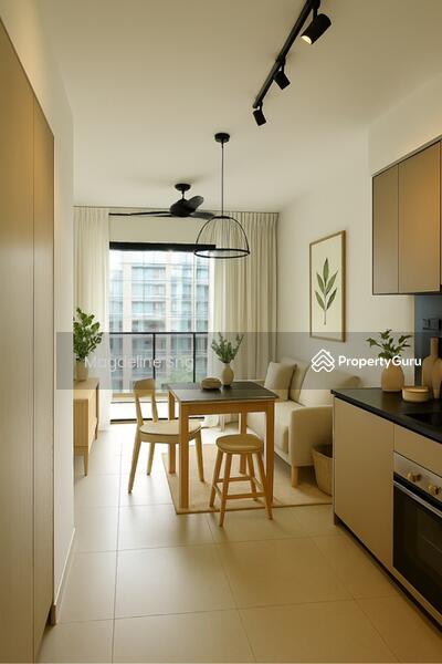Living Area (Digitally Staged)