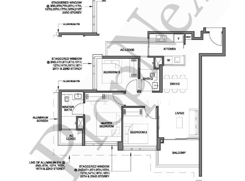 Parc Clematis, 8F Jalan Lempeng, Buona Vista / West Coast / Clementi New Town, 3 Bedrooms, 915 sqft, Condominium For Rent, by Oscar Tsui, 60070227 - PropertyGuru.com.sg