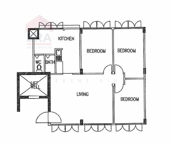 Floor Plan Trivelis Room Sale 209 Toa Payoh North HDB Flat For