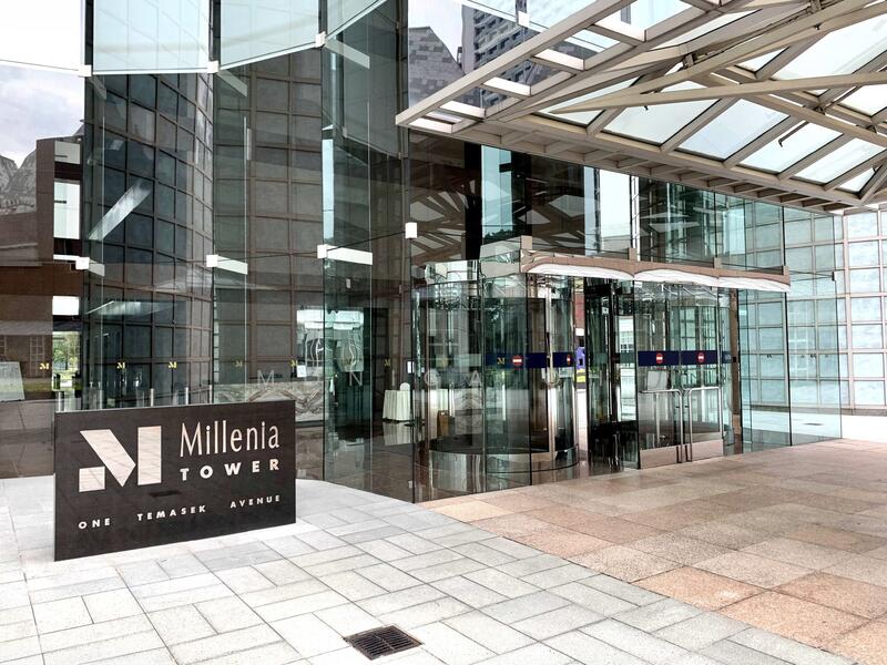 Millenia Tower, 1 Temasek Avenue, 2,482 sqft, Office For Rent, by Monica Oh, 60070457 - Entrance - CommercialGuru.com.sg