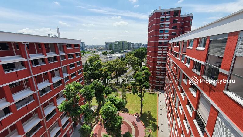Clear view of the garden and city