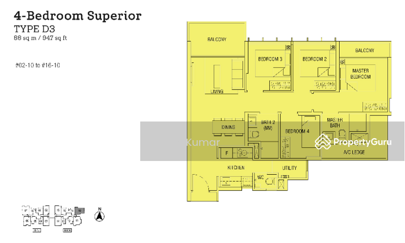 For Sale Tre Residences