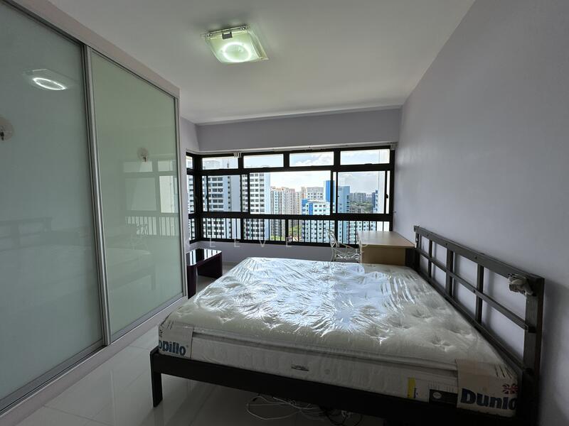 Privacy facing master bedroom