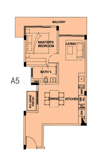 SeaSuites, 252 Pasir Panjang Road, 1 Bedroom, 603 sqft, Apartment For Rent, by Kelly Yu 余奕葹, 60072638 - PropertyGuru.com.sg