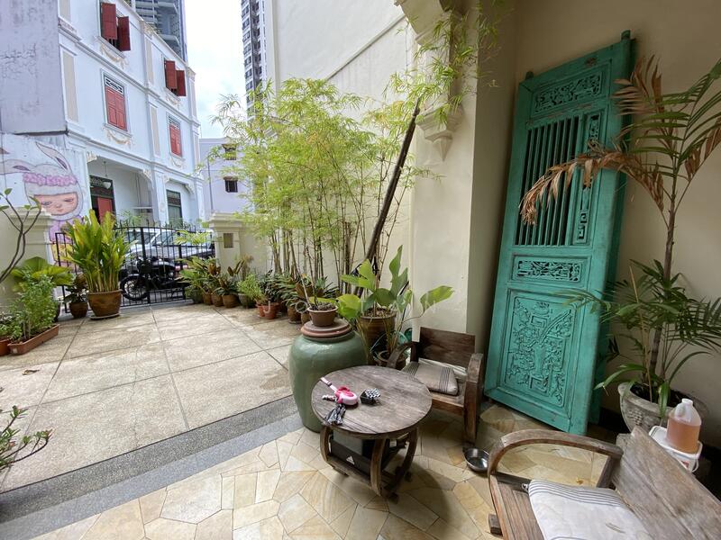 Outdoor Front Courtyard