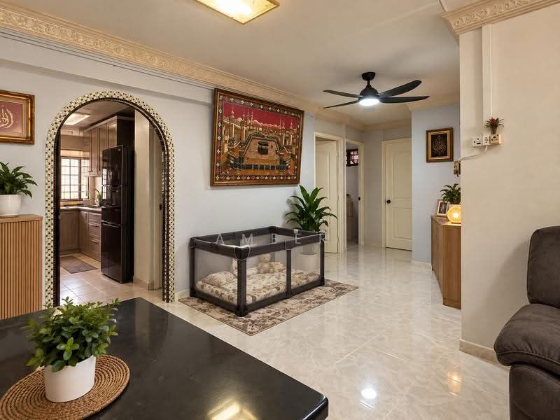 446 Tampines Street 42, 446 Tampines Street 42, Pasir Ris / Tampines, 3 Bedrooms, 1,130 sqft, HDB Flat For Sale, by Ameer Marican, 60073122 - Living Room - PropertyGuru.com.sg