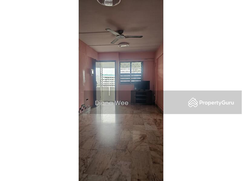 View of living room with main entrance door area