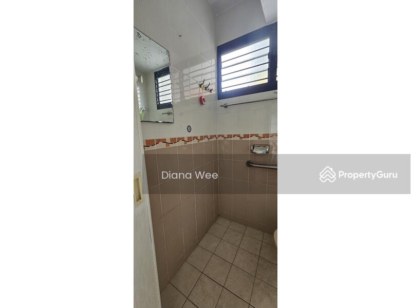 Common shower cum toilet with heater