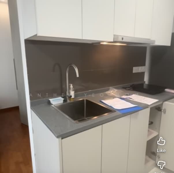 Esparina Residences, 113 Compassvale Bow, Studio, 400 sqft, Executive Condominium For Rent, by Anthea Yeo 杨丽娇, 60073594 - Kitchen - PropertyGuru.com.sg
