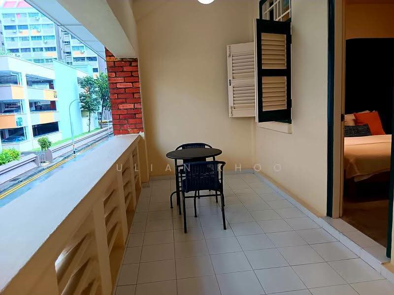 Flexible Lease - 1925 Quarters, Hindoo Road, Farrer Park / Serangoon Rd, Studio, 448 sqft, Apartment For Rent, by Julian Khoo, 60073791 - Balcony - PropertyGuru.com.sg