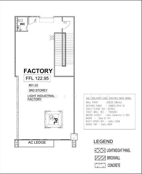 3-Storey Terrace Factory @ Gambas Crescent, Sembawang / Yishun, 5,404 sqft, Light Industrial (B1) For Rent, by Andrew Tan, 60075294 - Level 3 - CommercialGuru.com.sg