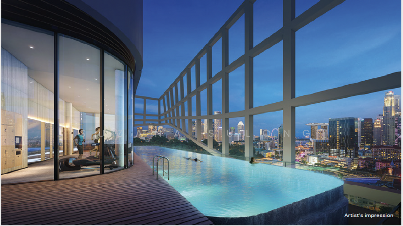Sky Gym and Infinity Lap Pool