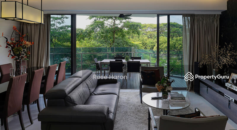Vibrant living & dining space that radiates modern elegance.