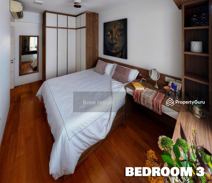 Bedroom 3 - cosy and plenty of storage!
