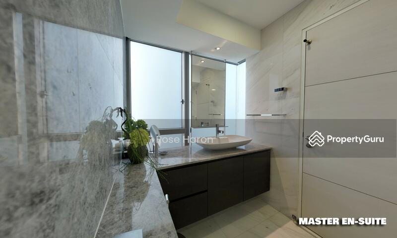 Luxuriously appointed and spacious, fully marble Master en-suite
