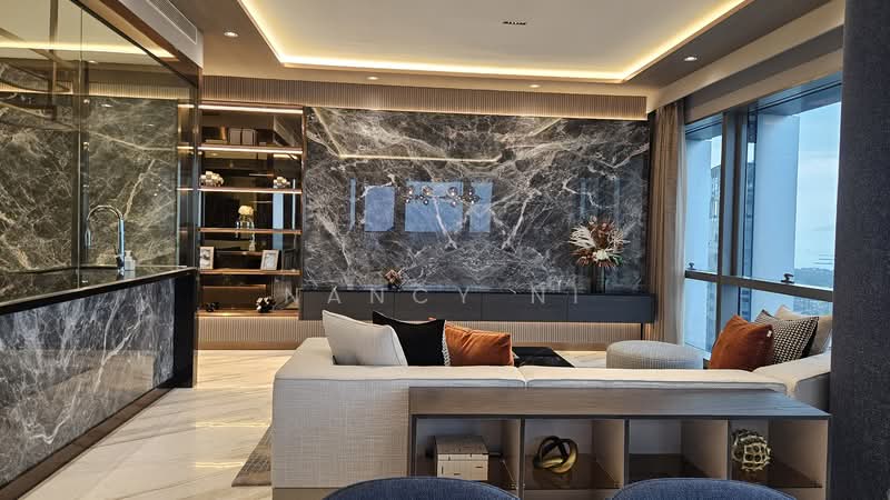 Wallich Residence, 3 Wallich Street, 3 Bedrooms, 1,679 sqft, Condominium For Rent, by Nancy Ni, 60076101 - Living Room - PropertyGuru.com.sg