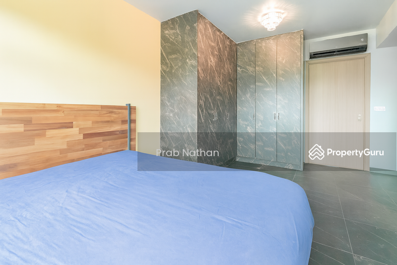 Space for storage and a large bed!