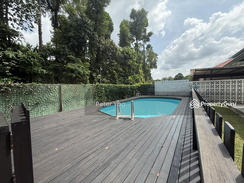 For Rent - Swettenham Road Black N White Single Storey Bungalow with Pool