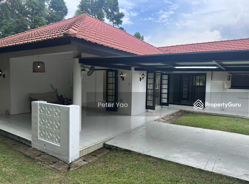 For Rent - Swettenham Road Black N White Single Storey Bungalow with Pool