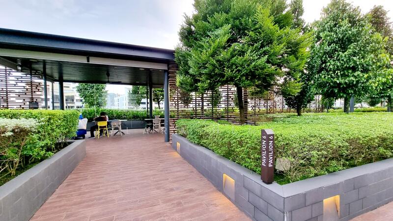 Woods Square, 8 Woodlands Square, 1,152 sqft, Office For Sale, by Clara Heng, 60077861 - BBQ, Pavilions, Garden - CommercialGuru.com.sg