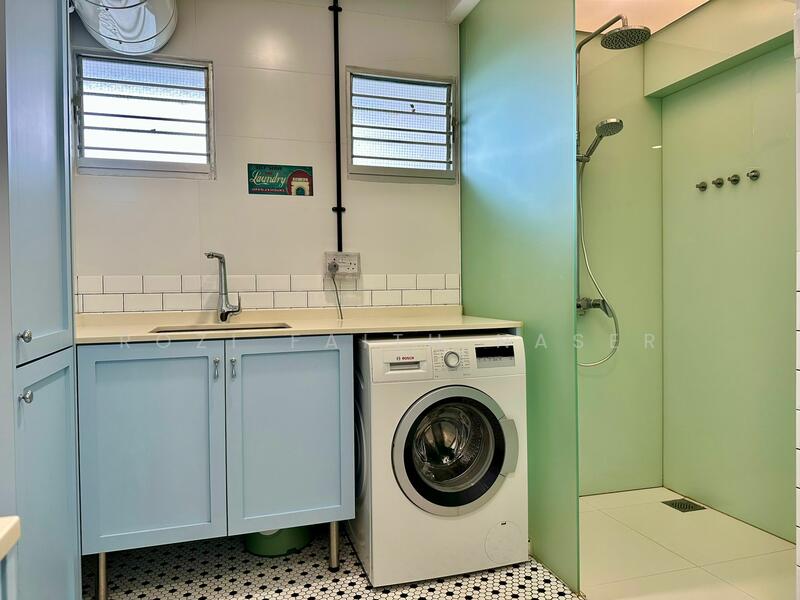 Upper floor toilet