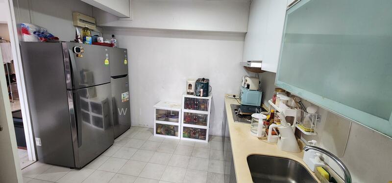 Kitchen with 2 refrig