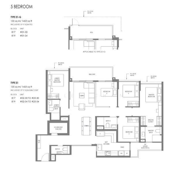 Springleaf Residence, 811 Upper Thomson Road, Mandai / Upper Thomson, 5 Bedrooms, 1,453 sqft, Condominium For Sale, by Helen Chan, 60079463 - PropertyGuru.com.sg