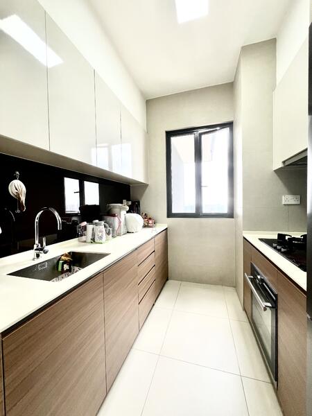 Enclosed Kitchen
