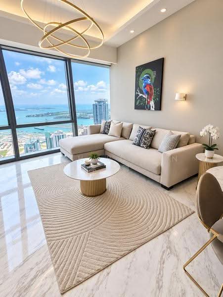 Wallich Residence, 3 Wallich Street, Chinatown / Tanjong Pagar, 3 Bedrooms, 1,195 sqft, Condominium For Sale, by Richard Tan 陈顺明, 60081187 - Living Room - PropertyGuru.com.sg