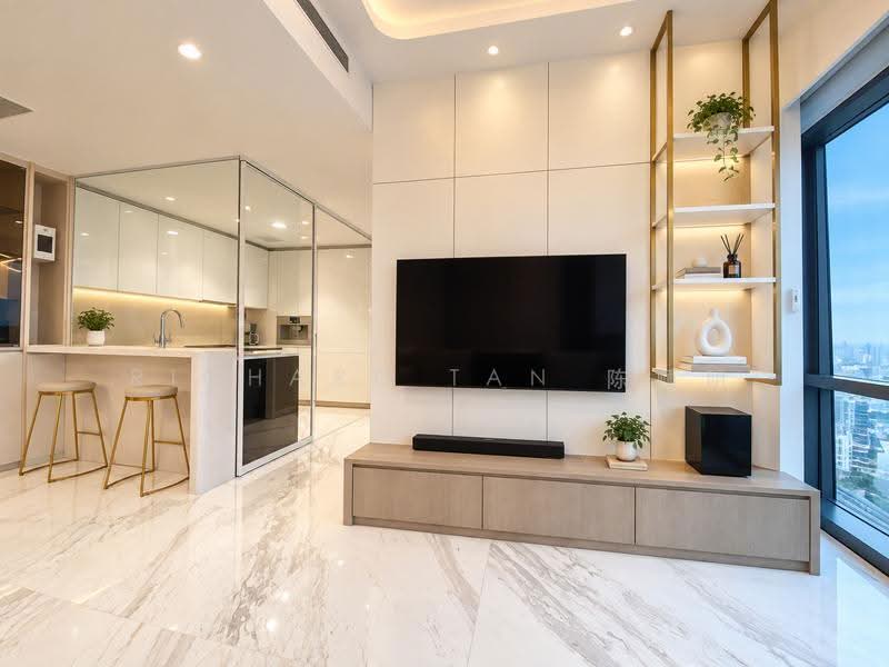 Wallich Residence, 3 Wallich Street, Chinatown / Tanjong Pagar, 3 Bedrooms, 1,195 sqft, Condominium For Sale, by Richard Tan 陈顺明, 60081187 - Living Room - PropertyGuru.com.sg