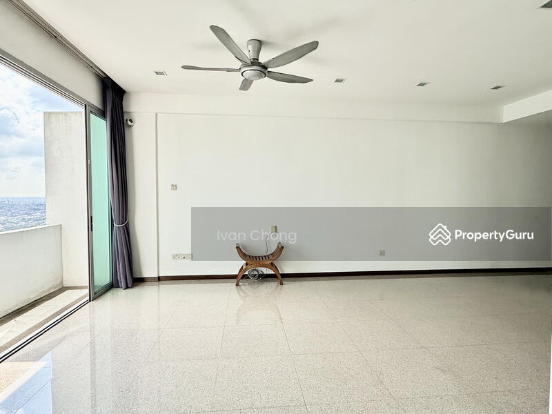 Spacious living and dining rooms