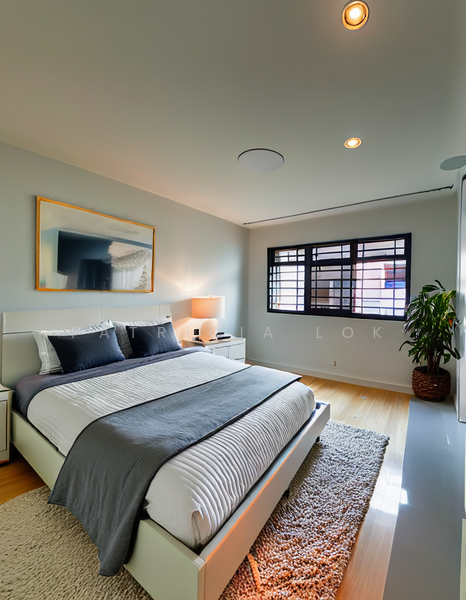 673C Jurong West Street 65 HDB Flat For Sale at S$ 585,000 | PropertyGuru Singapore - Illustration bedroom