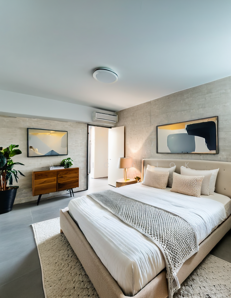 673C Jurong West Street 65 HDB Flat For Sale at S$ 585,000 | PropertyGuru Singapore - Illustration Bedroom