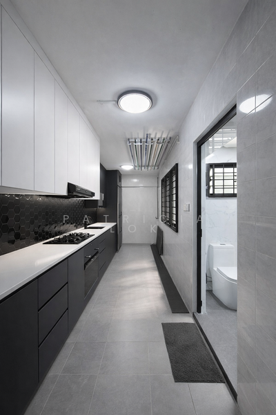 673C Jurong West Street 65 HDB Flat For Sale at S$ 585,000 | PropertyGuru Singapore - Illustration kitchen