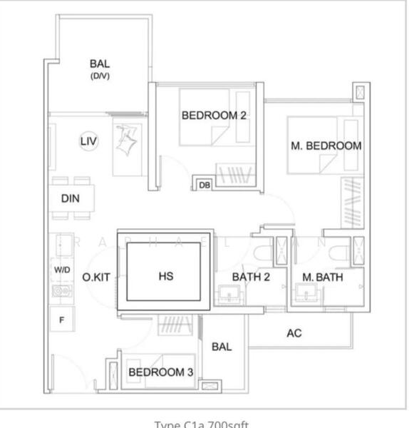Uptown @ Farrer, 2 Perumal Road Singapore, 3 Bedrooms, 700 sqft, Condominium For Sale, by Raphael Tan, 60082537 - PropertyGuru.com.sg